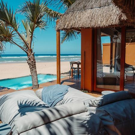 Eclectic Beach Retreat Cabo Nhamua Kültér fotó