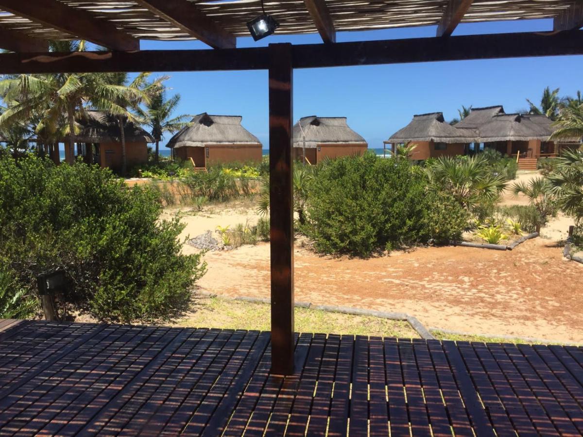Eclectic Beach Retreat Cabo Nhamua Kültér fotó