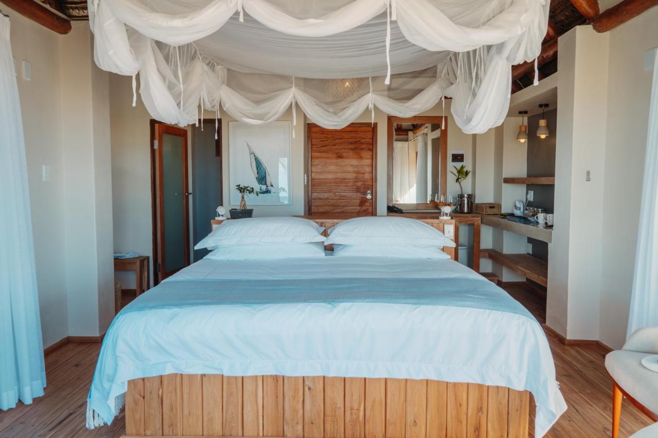Eclectic Beach Retreat Cabo Nhamua Kültér fotó